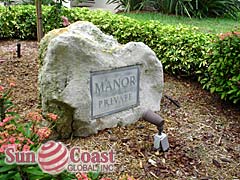 Manor Apts Signage